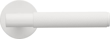 Ostiumhome® - Deurbeslag- Deurklink Diamond cut - Wit - Berzo