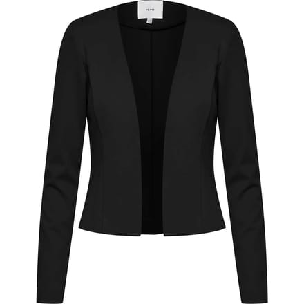 Regular fit blazer met opengewerkte voorkant, model 'KATE'