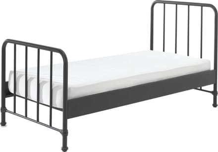 Vipack Bed Bronxx - 90 x 200 cm - zwart