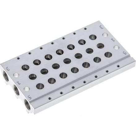 G1/8'' Manifold 7-Stations Festo 566563 VABM-L1-10S-G18-7