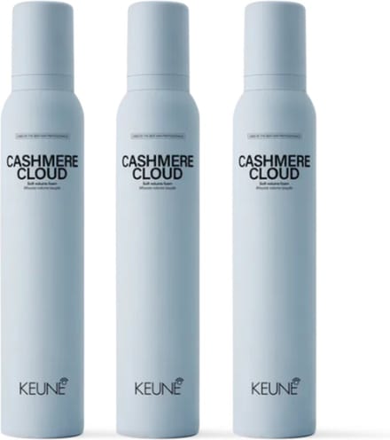 3 stuks - Keune - Cashmere Cloud - Soft Volume Foam 200 ml