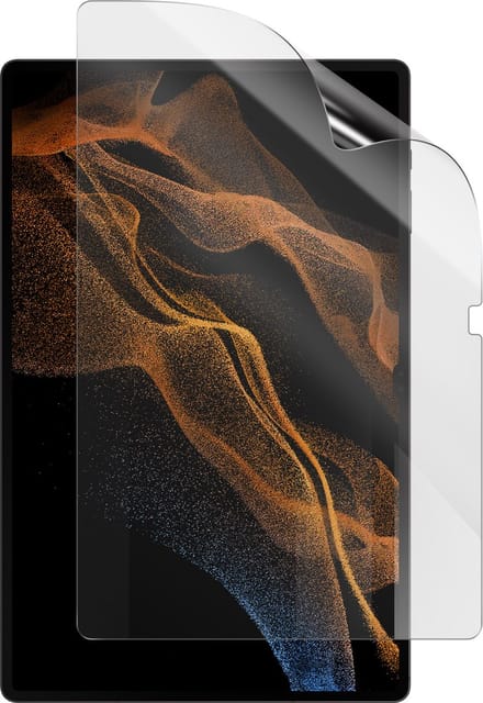 Avizar Flexibele Screenprotector Geschikt voor Samsung Tab S8 / S9 / S10 Ultra, Transparant