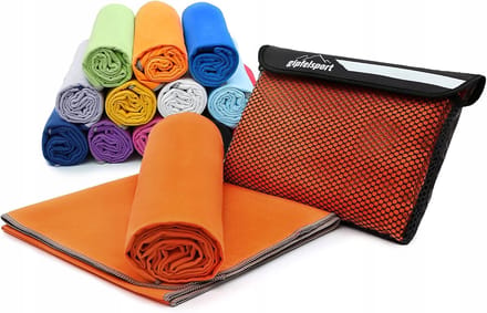 Sneldrogende microvezel handdoek 80x40cm - Sport, Strand, Reizen