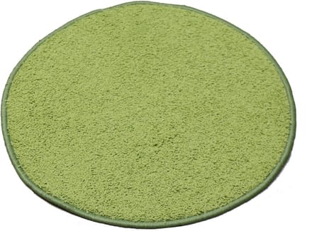 Karpet Batan - Lichtgroen - 133 cm Rond