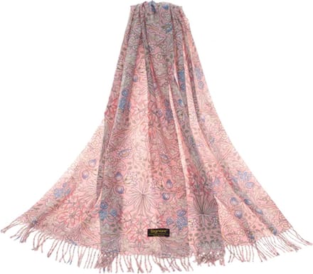 Sjaal - kunst - Hyacinth - William Morris - 100% pure zijde - 180x52 cm