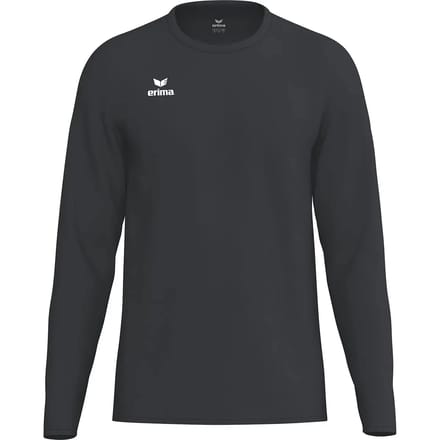 Erima Intro Voetbalshirt Lange Mouw Heren - Zwart | Maat: M