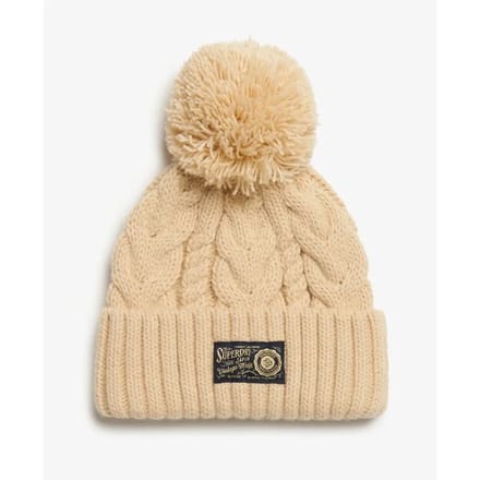 Superdry Chunky Cable Beanie Dames