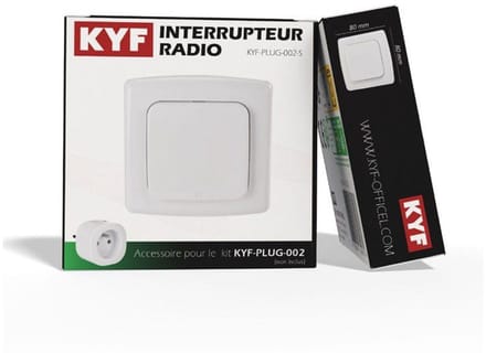 KYF – Interne schakelaar KYF-PLUG-001/003 – USB/USB-C – Energiemeter