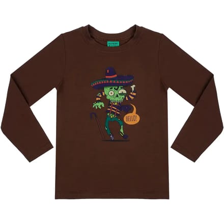 Meisjes-T-shirt met lange mouwen Raspberry Republic Fiesta