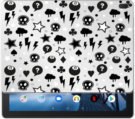Tablet BackCover Lenovo Tab E10 Silver Punk
