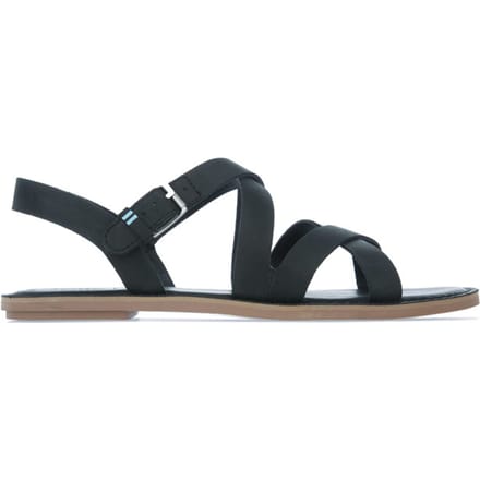 Toms Sicily damessandalen, zwart