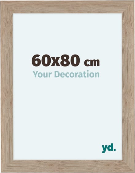 Your Decoration - Fotolijst 60x80 cm - MDF - Eiken Licht - Como