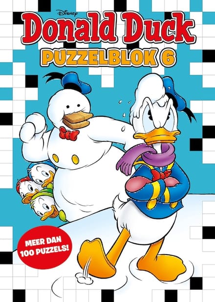 Donald Duck Puzzelblok 6-2024 - Puzzel je warm!