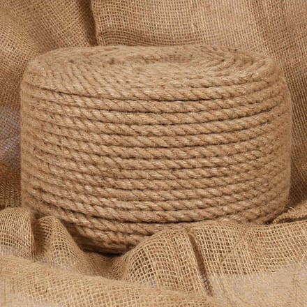 vidaXL - Jutetouw - 2 - st - 2 - mm - 100 - m - Naturel - 100% - Tossa - jute