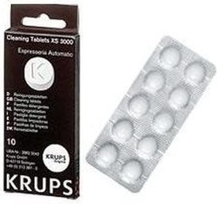3x Krups Reinigingstabletten (10st.) XS3000
