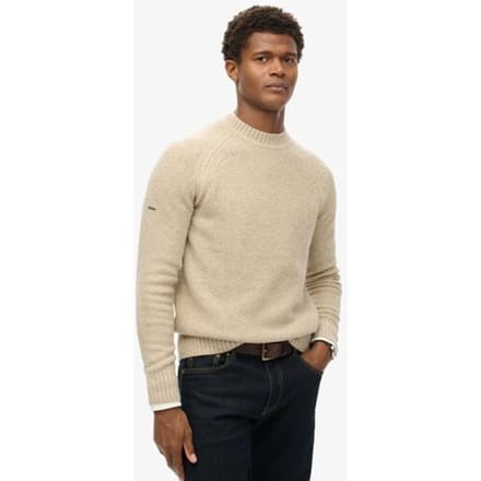 Superdry Grove Trui met Raglanmouwen Beige Grootte: M
