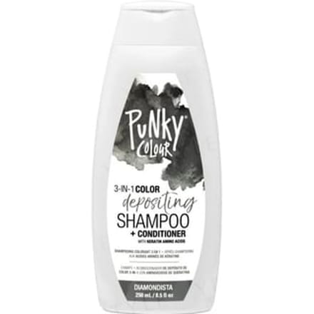 Punky Colour - 3-in-1 Color Depositing Shampoo + Conditioner Diamondista 250ml