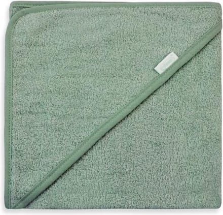 Funnies Badcape | Stone green | 80x80 cm | 100% Katoen | Badstof