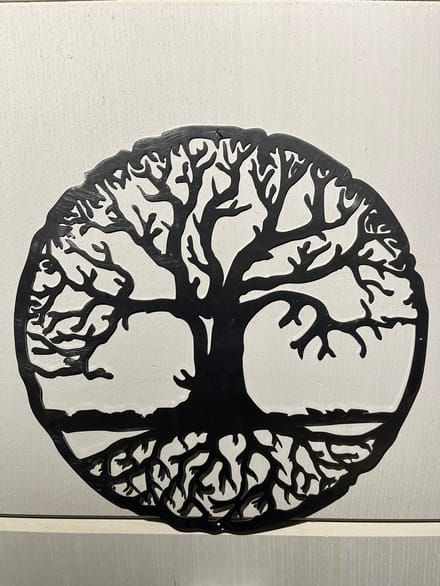 Metalen wanddecoraties - De levensboom - Wandecoratie van metaal