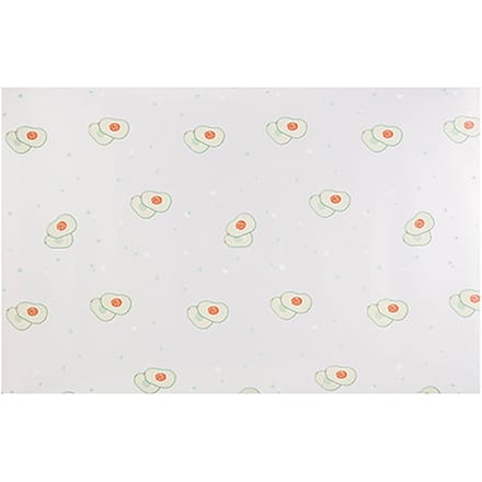 Koelkastvoering Multifunctioneel Stofdicht Waterdicht Oliebestendig Leuke Print Kastmat voor Lade white