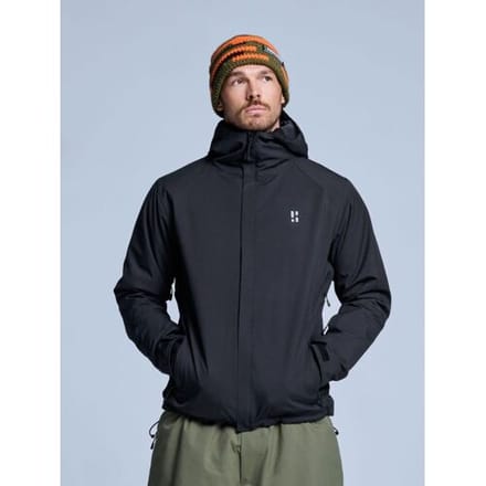 POEDERBAAS - arctic 2l insulated jacket men - Ski jack heren - Zwart