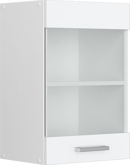 Vicco R-Line Hangkast – 40 cm met glazen deur Wit Hoogglans