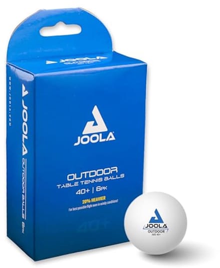 Solidchoice - Tafeltennisballen Outdoor, Wit, 40mm