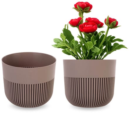 KADAX Bloempot Alia 15 mat beige <10> K16435