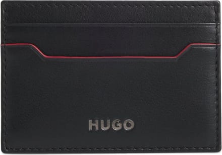 HUGO Kaarthouder Sleutelhanger New Subway Gift Set GB Cardcase / Keyring Black Zwart