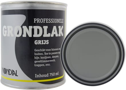 Mondial Grondlak Grijs 750ml