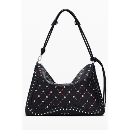 Desigual schoudertas Leiria Yankee Shoulder Bag Black zwart