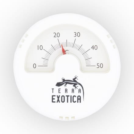 Analoge Binnenthermometer - Mooie Witte Temperatuurmeter