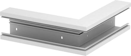 OBO Bettermann Buitenhoek 70x110mm Polyvinylchloride zuiver wit RAL 9010, 6274310