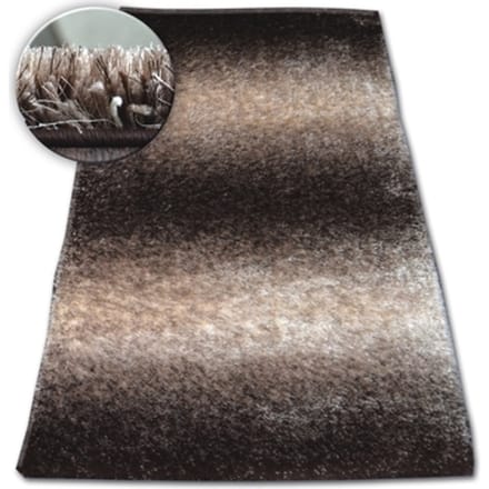 Kleden Rugsx Tapijt Shaggy SPACE 3D B315 bruin 80x150 cm