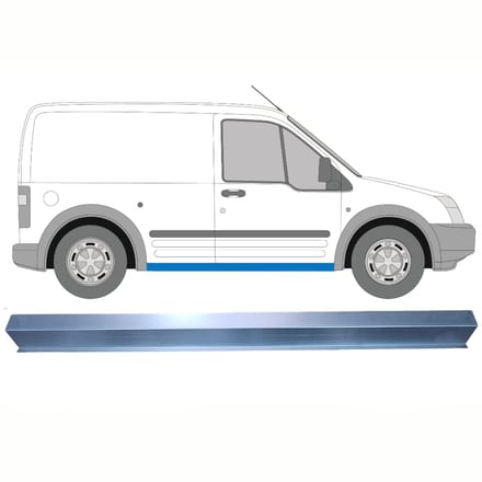 Reparatie dorpel voor Ford Transit Connect 2003-2013 / Links = Rechts
