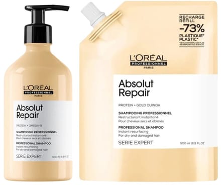 L'Oréal Professionnel - Absolut Repair Shampoo Refill Set - 2x500ml
