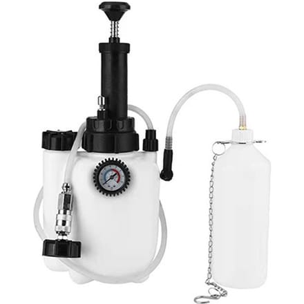 Outil de remplacement manuel d'huile de frein de voiture 3L, pompe à pression sous vide à cadran à Double échelle, système de remplissage d'huile multicolore