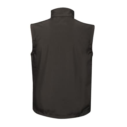 Regatta - Heren Octagon 3-laags Printable Softshell Bodywarmer (Zwart)