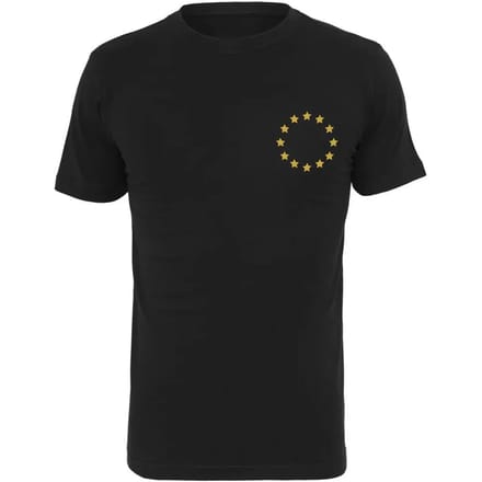 Urban Classics Heren Tshirt -S- Europe Banksy Zwart