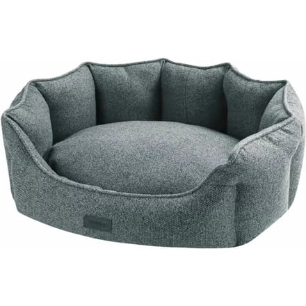 Nobby Komfort seng oval ANDA 55 x 50 x 21 cm Grå