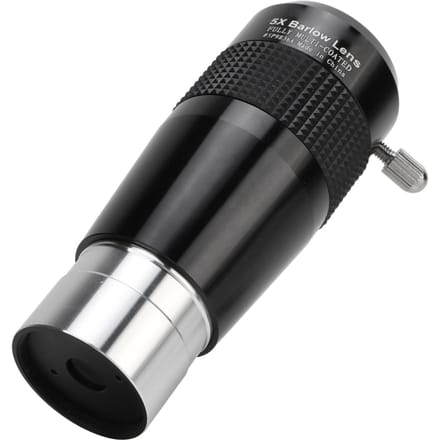 1,25 inch 5X Telescoop Barlowlens Meervoudig Gecoat Herhaalde Kleurfout 2 Groepen 4 Elementen Barlow black