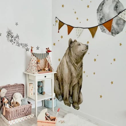 Stickers voor baby's Dekornik Mr. Bear Good Night