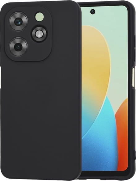 Hoesje geschikt voor Tecno Spark 20C/Go 2024 - Techsuit Soft Flex Silicone Back Cover - Black