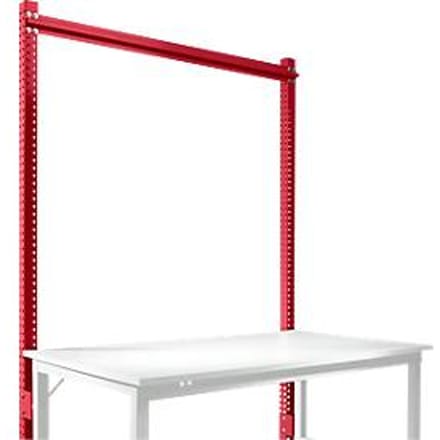 Opbouwframe, Basistafel SPECIAAL werktafel-/werkbanksysteem UNIVERSAL/PROFI, 1500 mm, robijnrood