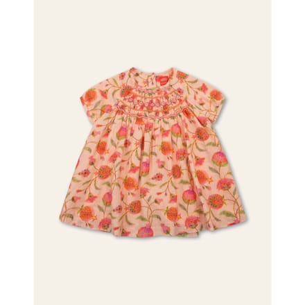 Oilily Dorissa Jurk- maat110/5yr Peach Melba