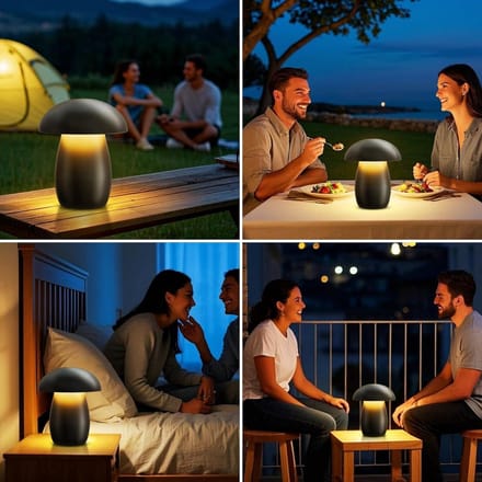 Thuys – Paddenstoel Lamp – Paddestoel Lamp – Mushroom Lamp