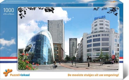 Puzzels - Blob - Eindhoven - Nederland - Legpuzzel - 1000 stukjes