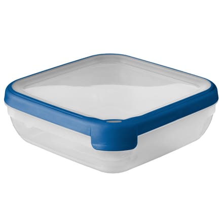 Curver Grand Chef Eco - Vershouddoos - 1,6L - Vierkant - Blauw/Transparant