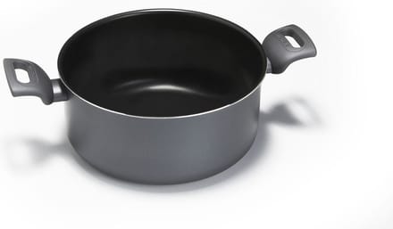 Moneta - Eden Kookpan ø 24 cm - Gerecycled Aluminium - Zwart -