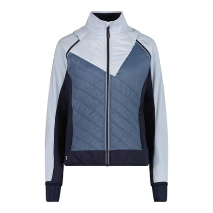 Cmp 30a2276 Afneembare Jas Blauw,Grijs M Vrouw